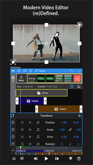nodevideo剪辑