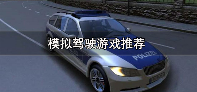 模拟驾驶