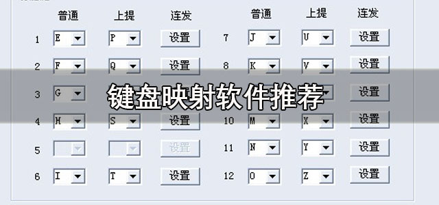 键盘映射