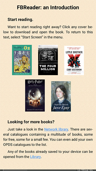 fbreader阅读器