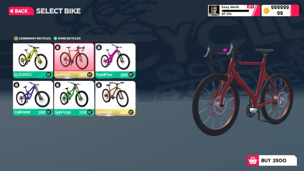 真实自行车模拟器截图2