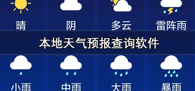 本地天气预报