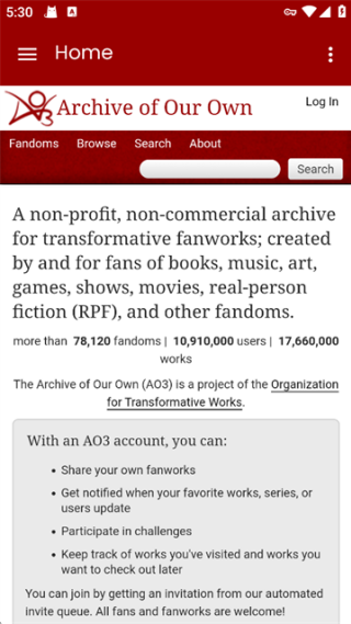 Ao3中文版