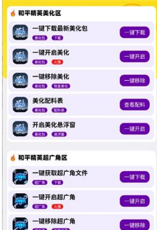 和平精英美化包