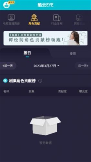 酷云eye实时收视率截图1